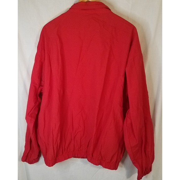 VTG Crable Sportswear‎ Indiana Hoosiers IU Windbreaker Jacket Full Zip Size XL - Picture 3 of 6